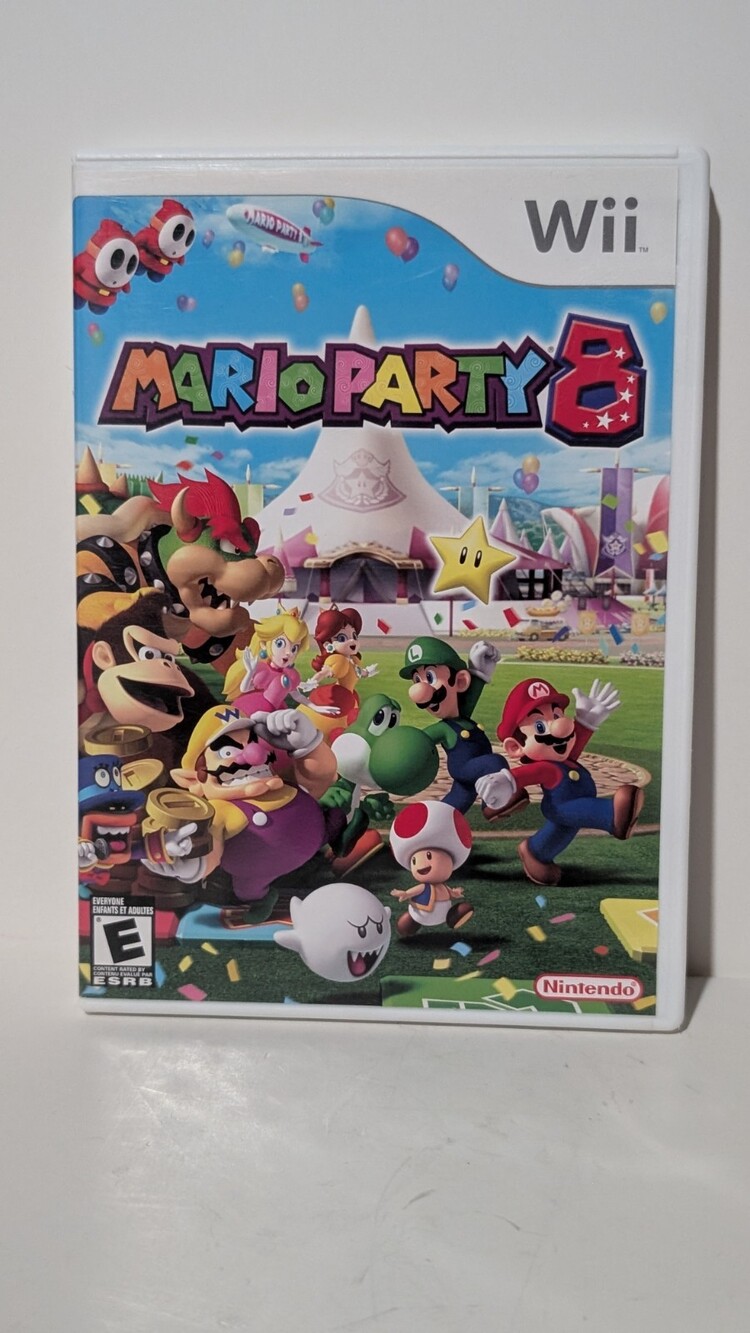 Mario Party 8 Nintendo Wii CIB Tested & Working NTSC-U/C